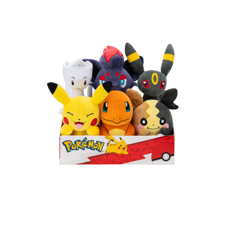 Pokemon Plush: Rotating Series 8-inch Counter Display (6