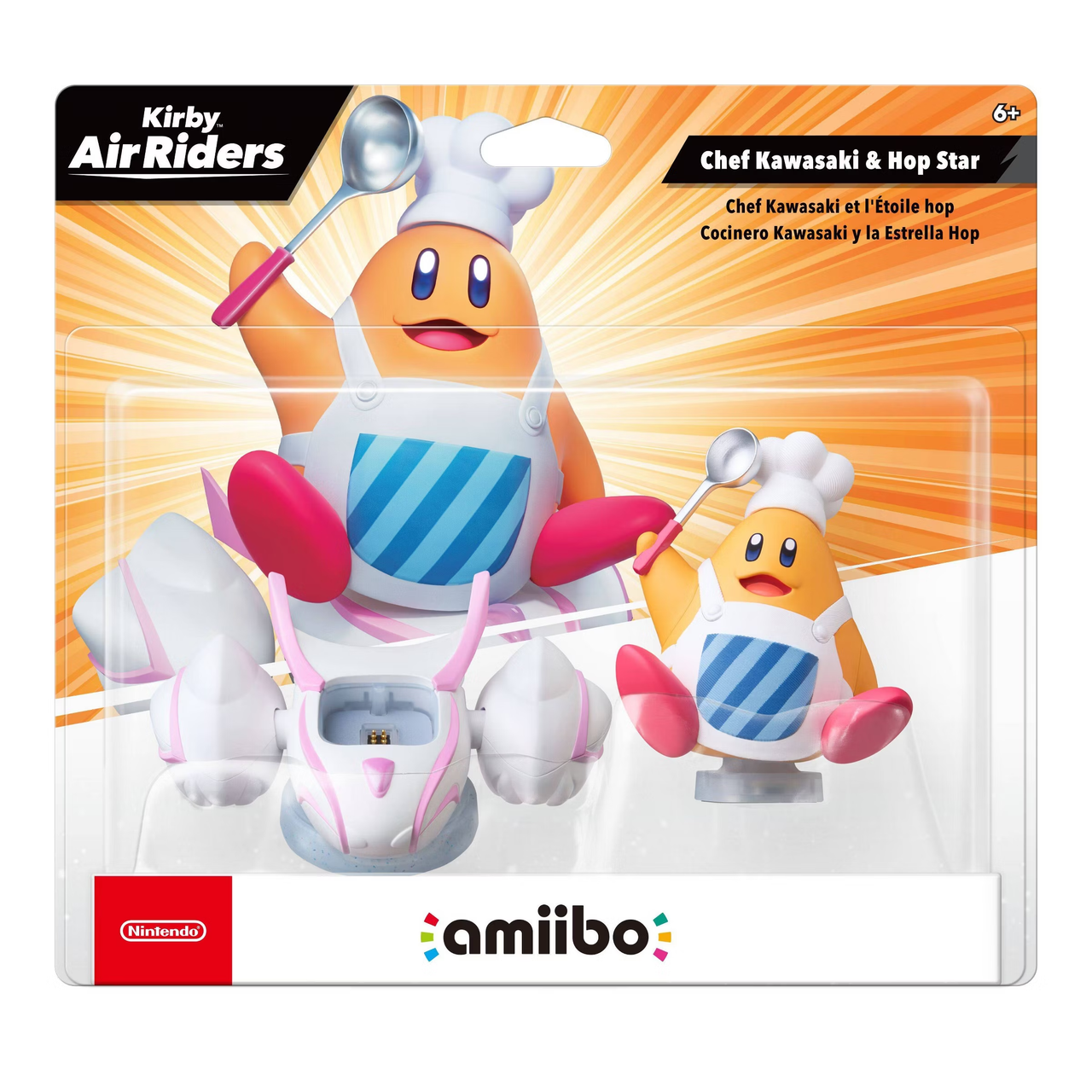 amiibo: Kirby Air Riders Series - Chef Kawasaki & Hop Star