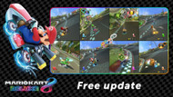Mario Kart 8 Deluxe free update adds up to eight-player split-screen on Switch 2