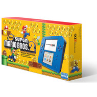 2DS System Electric Blue 2 w/ New Super Mario Bros 2 (Pre-Installed) [PRE-ORDER]