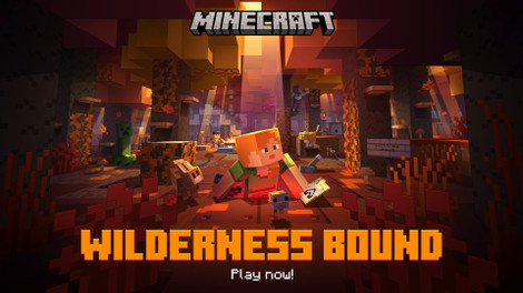 Minecraft Wilderness Bound game drop now available on Nintendo Switch 09/21/26