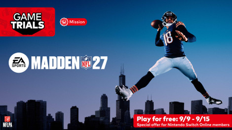 Try EA SPORTS Madden NFL 27 Game Trial on Nintendo Switch 2 Sept 9–15