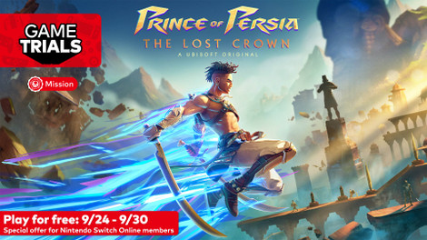 Try the Prince of Persia The Lost Crown Game Trial on Switch Online