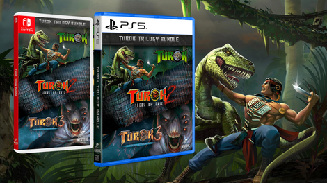 No Dinosaur is Safe! - Turok Trilogy Preorders Due 10/24 No Dinosaur is Safe! - Turok Trilogy Preorders Due 10/24