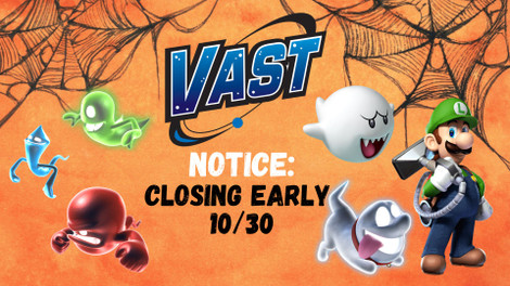 NOTICE: Closing Early 10/30