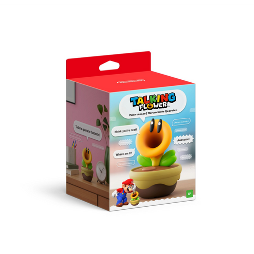 Super Mario Bros Wonder: Talking Flower - Nintendo [PREORDER]