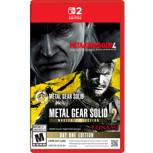 Metal Gear Solid: Master Collection: Vol. 2 - Switch 2 (Game-Key Card) [PREORDER]