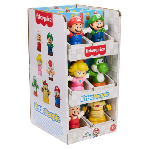 My Mario: Little People - Single Figure Assorted Display (18) [PREORDER]