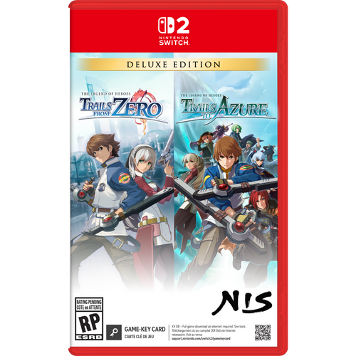 Legend of Heroes: Trails from Zero / The Legend of Heroes: Trails to Azure - Deluxe Edition - Switch 2 (Game-Key Card) [PREORDER]