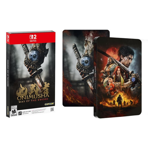 Onimusha: Way of the Sword: Steelbook Edition - Switch 2 (Game-Key Card) [PREORDER]
