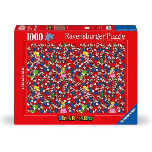 Puzzle: Super Mario Bros: Challenge (1,000 Piece) - Ravensburger [PREORDER]