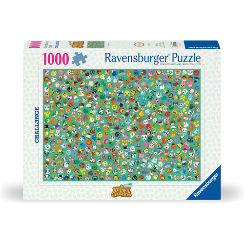 Puzzle: Animal Crossing: Challenge (1,000 Piece) - Ravensburger [PREORDER]
