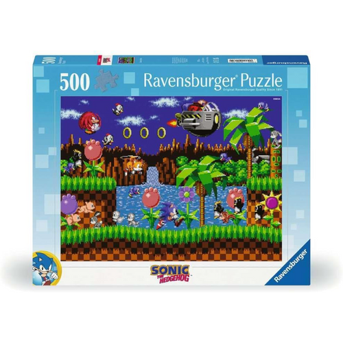 Puzzle: Sonic the Hedgehog (500 Pieces) - Ravensburger [PREORDER]
