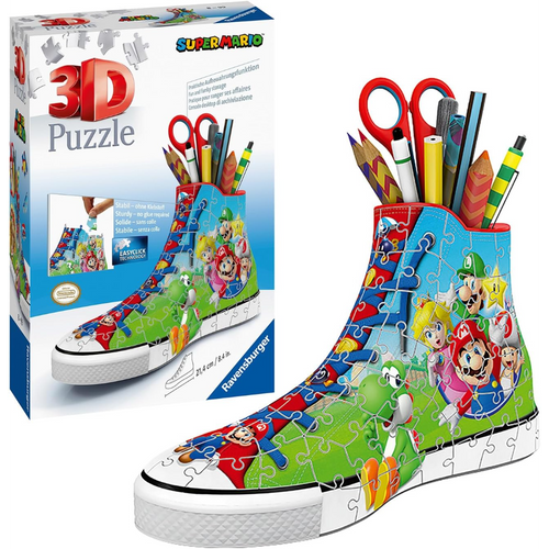 3D Puzzle: Super Mario Sneaker (108 Piece) - Ravensburger [PREORDER]