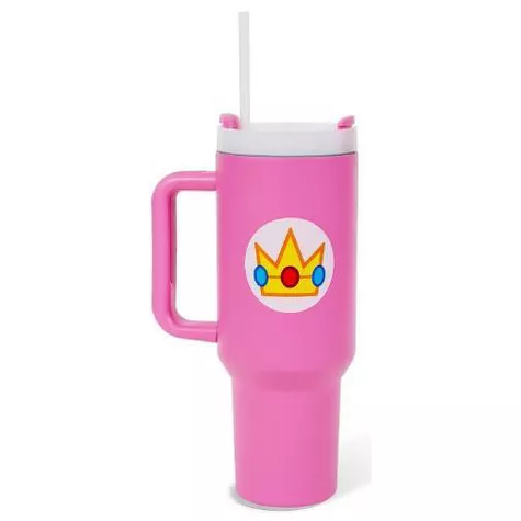 Tumbler (40 oz): Super Mario: Peach Icon - Pyramid America [PREORDER]