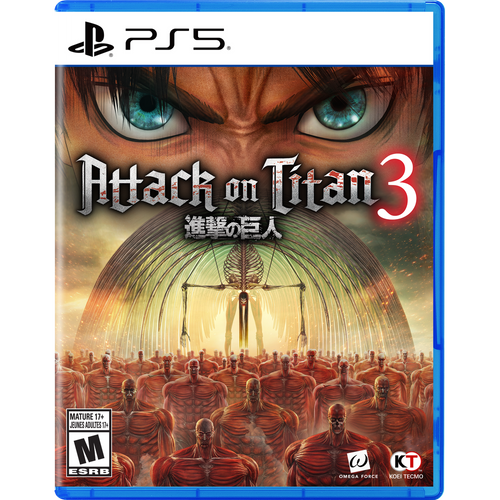 Attack on Titan 3 - PS5 cover
