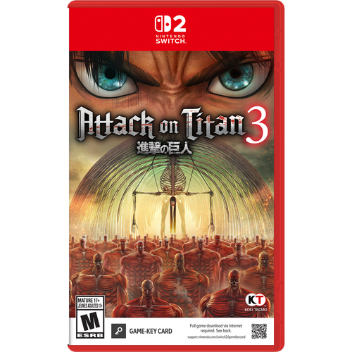 Attack on Titan 3 - Switch 2 cover
