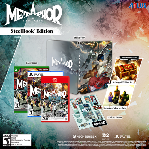 Metaphor: ReFantazio (PS5) SteelBook Edition - PS5 - Edition / Glamshot