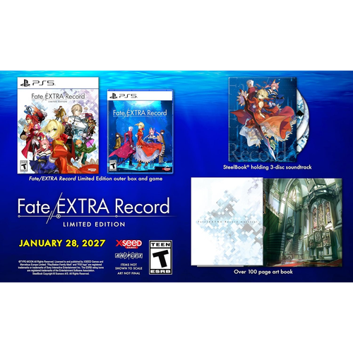 Fate EXTRA/Record: Limited Edition - PS5 [PREORDER]