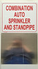 COMBINATION AUTO SPRINKLER AND STANDPIPE Hpd Sign COMBINATION AUTO SPRINKLER AND STANDPIPE Hpd Sign