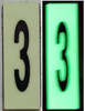 PHOTOLUMINESCENT DOOR NUMBER 3 HPD SIGN HEAVY DUTY / GLOW IN THE DARK "DOOR NUMBER THREE" HPD SIGN HEAVY DUTY PHOTOLUMINESCENT DOOR NUMBER 3 HPD SIGN HEAVY DUTY / GLOW IN THE DARK "DOOR NUMBER THREE" HPD SIGN HEAVY DUTY