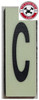 PHOTOLUMINESCENT DOOR NUMBER C SIGNAGE HEAVY DUTY / GLOW IN THE DARK "DOOR NUMBER" SIGNAGE HEAVY DUTY PHOTOLUMINESCENT DOOR NUMBER C SIGNAGE HEAVY DUTY / GLOW IN THE DARK "DOOR NUMBER" SIGNAGE HEAVY DUTY
