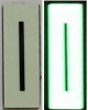PHOTOLUMINESCENT DOOR NUMBER I HPD SIGN HEAVY DUTY / GLOW IN THE DARK "DOOR NUMBER" HPD SIGN HEAVY DUTY