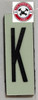 PHOTOLUMINESCENT DOOR NUMBER K SIGNAGE HEAVY DUTY / GLOW IN THE DARK "DOOR NUMBER" SIGNAGE HEAVY DUTY PHOTOLUMINESCENT DOOR NUMBER K SIGNAGE HEAVY DUTY / GLOW IN THE DARK "DOOR NUMBER" SIGNAGE HEAVY DUTY