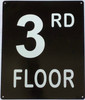 3RD FLOOR SIGN