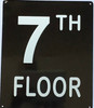 7TH FLOOR SIGN 7TH FLOOR SIGN