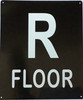 R FLOOR SIGN R FLOOR SIGN