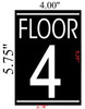 FLOOR 4 HPD SIGN FLOOR 4 HPD SIGN