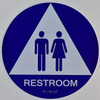 Unisex Restroom BUILDING SIGNBraille BUILDING SIGNwith Raised Tactile Graphics and Letters ca Unisex Restroom BUILDING SIGNBraille BUILDING SIGNwith Raised Tactile Graphics and Letters ca