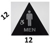 CA Men Restroom accessible Sign-Braille HPD SIGN with Raised Tactile Graphics and Letters CA Men Restroom accessible Sign-Braille HPD SIGN with Raised Tactile Graphics and Letters