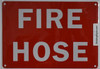 FIRE Hose Sign FIRE Hose Sign