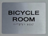 Bicycle Room SIGNAGE Braille SIGNAGE with Raised Tactile Graphics and Letters Bicycle Room SIGNAGE Braille SIGNAGE with Raised Tactile Graphics and Letters