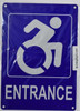 ACCESSIBLE Entrance Sign-Tactile Signs ACCESSIBLE Entrance Sign-Tactile Signs