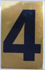 Apartment number SIGNAGE 4 Apartment number SIGNAGE 4