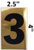 Apartment number SIGNAGE 3 Apartment number SIGNAGE 3
