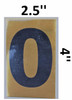 Apartment number SIGNAGE O Apartment number SIGNAGE O