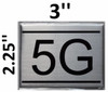 APARTMENT NUMBER Sign5G -BRUSHED ALUMINUM APARTMENT NUMBER Sign5G -BRUSHED ALUMINUM