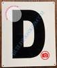 LETTER D SignWHITE