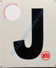LETTER J SignWHITE