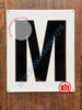 LETTER M SignWHITE