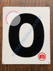 NUMBER 0 SignWHITE