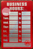 Business Hours DOB SIGN Business Hours DOB SIGN