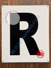 Large Letter R -Metal SignParking LOT DOB SIGN Large Letter R -Metal SignParking LOT DOB SIGN