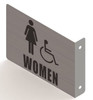 Women ACCESSIBLE Restroom Projection Sign- Women ACCESSIBLE Restroom 3D Sign