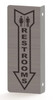 Unisex Restroom Sign Projection Sign- Unisex Restroom Sign Restroom 3D Sign Unisex Restroom Sign Projection Sign- Unisex Restroom Sign Restroom 3D Sign