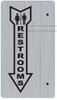 Unisex Restroom SIGNAGE Projection Sign- Unisex Restroom SIGNAGE Restroom 3D SIGNAGE Unisex Restroom SIGNAGE Projection Sign- Unisex Restroom SIGNAGE Restroom 3D SIGNAGE